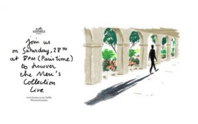 Schaut mit uns um 20.00 Uhr das Hermès Défilé live!