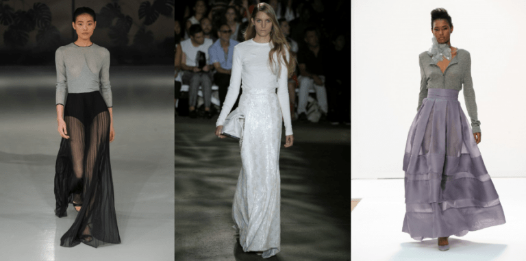 Trends Sommer 2015: Sweatshirt-Abendkleid