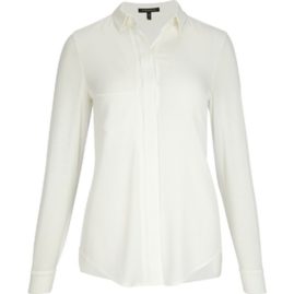 Bluse aus Jersey & Seide von Strenesse