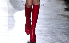 Trends 2015: Habt ihr schon rote Stiefel?