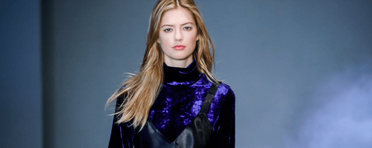 Wintertrend 2017: Blauer Samt