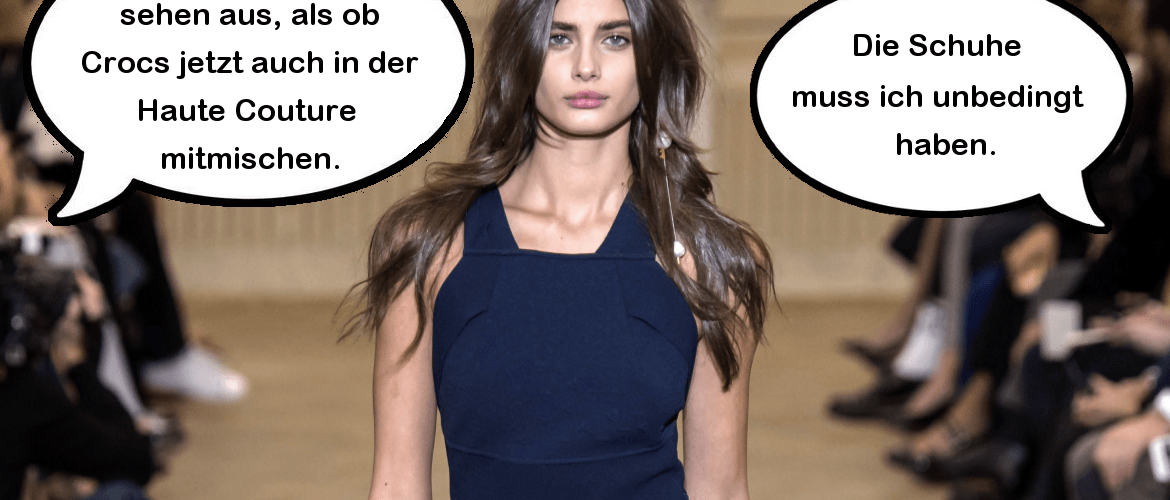 He said, she said – Was Männer zur neuen Mode sagen