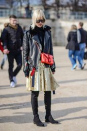 Lederjacke Streetstyle Modepilot Paris