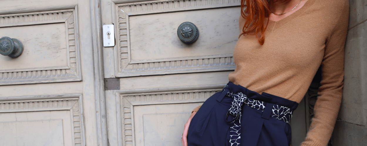Unsere Modepilot Paperbag-Hose by Windsor!