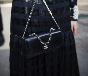 chanel bag 2016 17 schwarz echsenleder