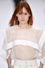 Modepilot Red hair rote haare redhead Catwalk Sommer 2017 Chloe