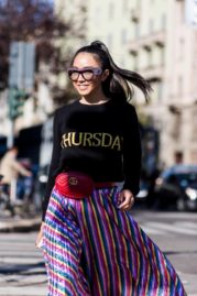 bumbag Modepilot Sommer 2018 Milan Street Style