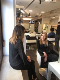 Vivi bei der Beratung Lipperts Friseur Modepilot