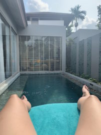 Sunbed View Pool Villa Samui Avani Modepilot