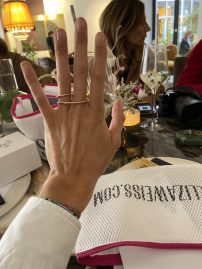 Eliza Weiss Ring Modepilot Sois Blessed