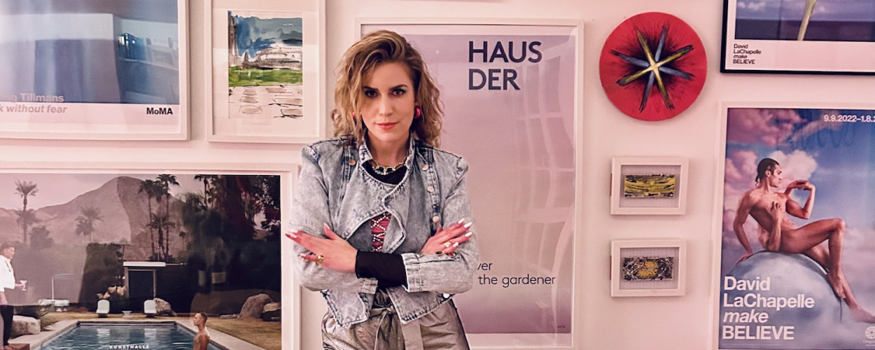 Wie trage ich Metallic?